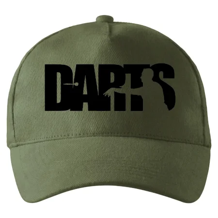 Darts - nápis so šípkarom