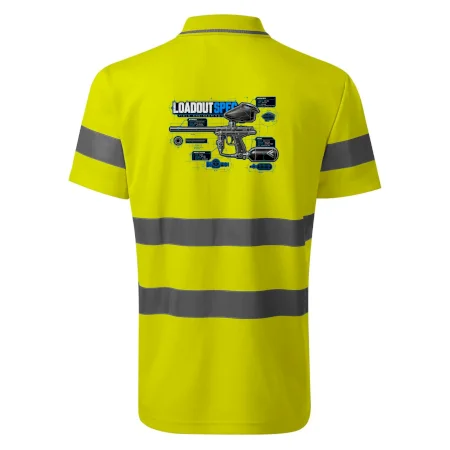 Technický výkres výstroja pre paintball