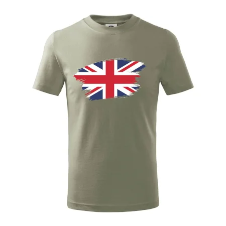 Britská vlajka roztrhaná