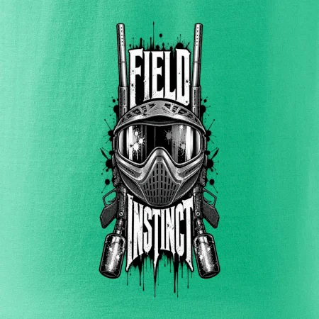 Čiernobiela maska – Field Instinct paintball