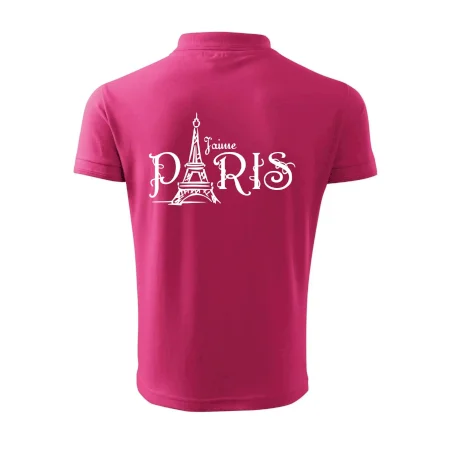 Paris nápis Eiffelovka rovný