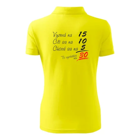 Vyzerá, cíti sa, chová sa - 30 rokov