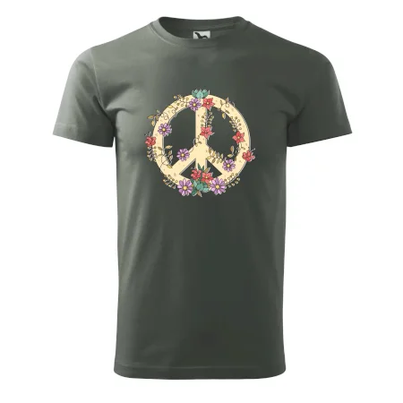 Peace symbol pieskový