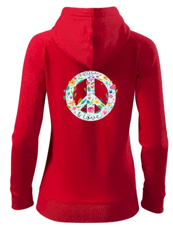Peace and love symbol
