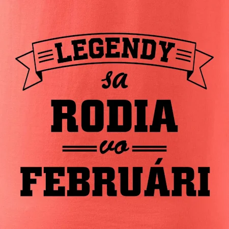 Legendy sa rodia vo februári