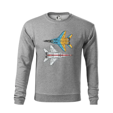 Mig 29 Fulcrum zo spoda a zo shora