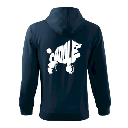 Pudel - nápis v tele