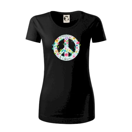 Peace and love symbol