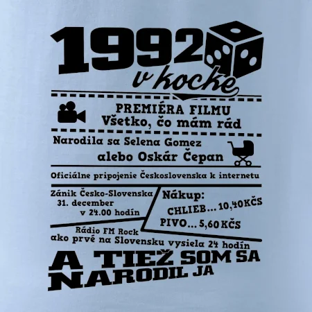 1992 v kocke