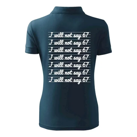 I will not say 67
