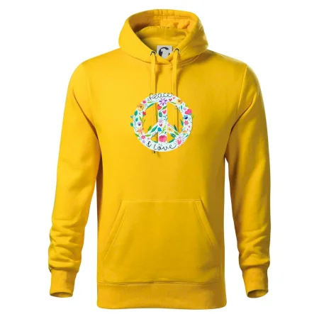 Peace and love symbol