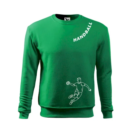 Handball nápis šikmo