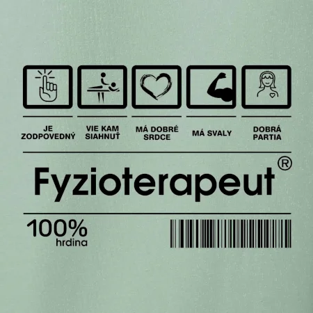 Čiarový kód fyzioterapeut