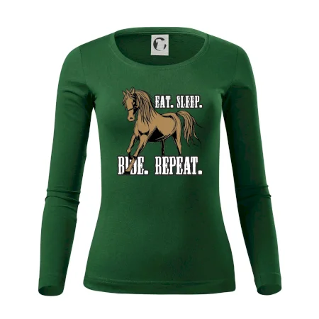 Eat Sleep Ride Repeat Western