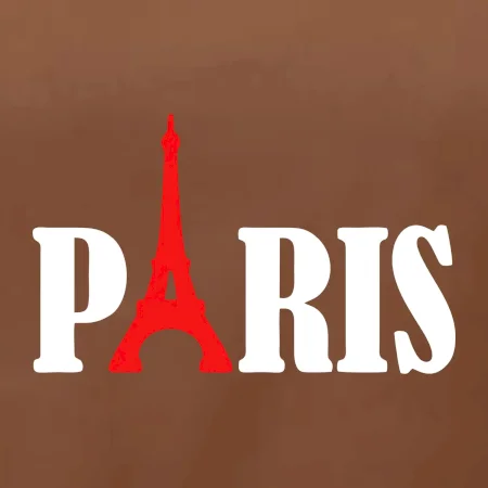 Paris nápis Eiffelova veža