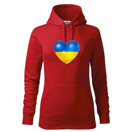 Ukrajina srdce vlajka
