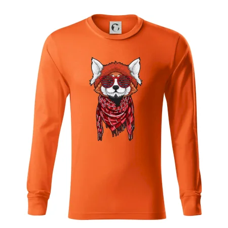 Červená panda hipster