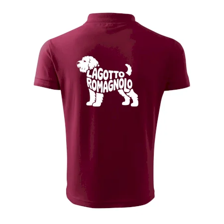 Lagotto romagnolo nápis v tele