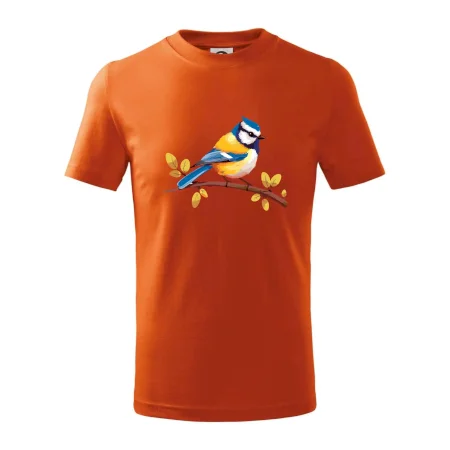 Sýkorka modrinka kreslená