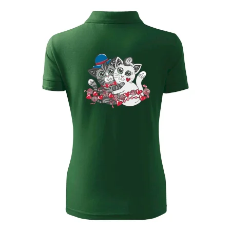 Mačky v objatí (Pecka design)