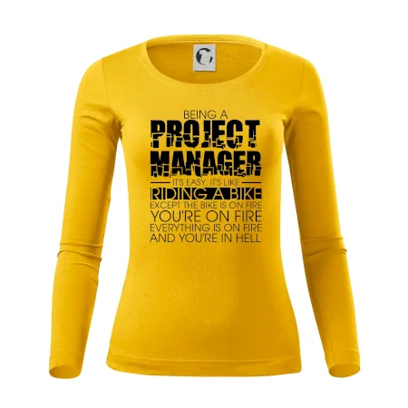 Being A Project Manager - bike