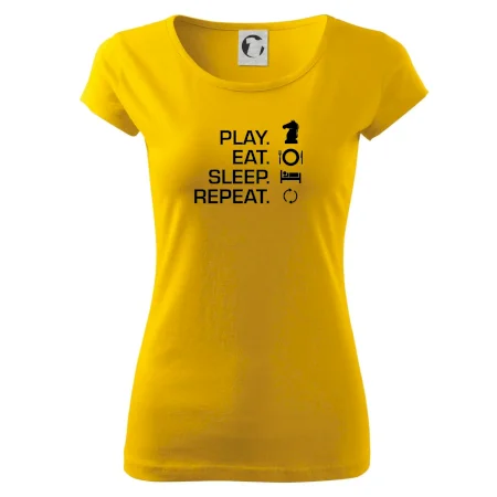Eat sleep play - šach