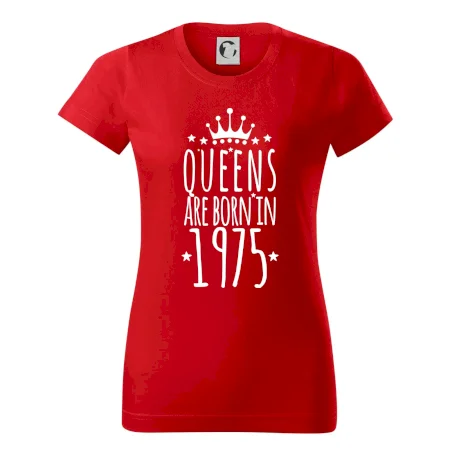 Queens are born in 1975