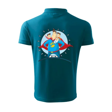Táta superman - kluk, kluk a dítě