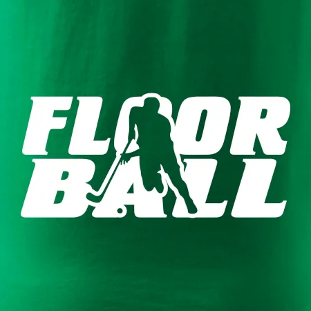 Floorball nápis rovný