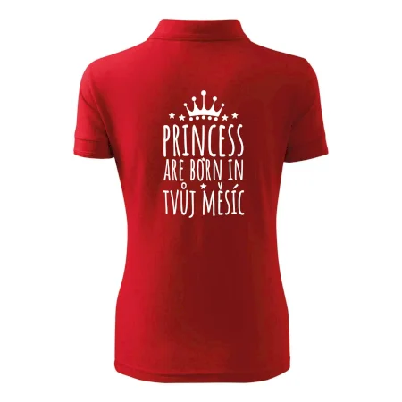 Princesses are born in (Vlastný nápis mesiac narodenia)