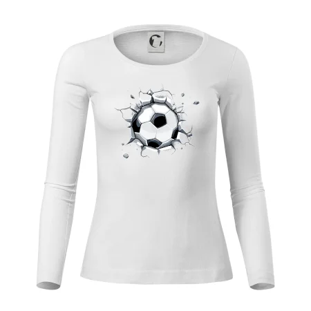 Futbalová lopta v triku