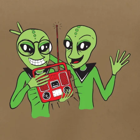 Ufo a rádio (Pecka design)
