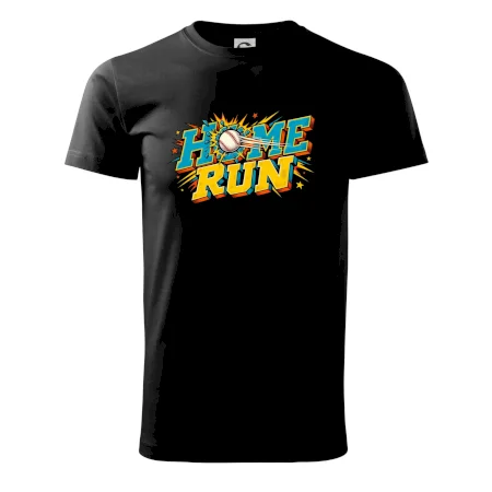 Home run komiksový nápis