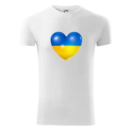 Ukrajina srdce vlajka