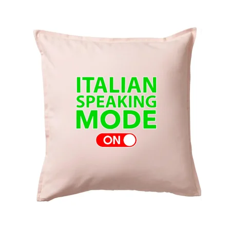 Italian speaking mode - ON