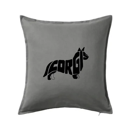 Corgi - nápis v tele