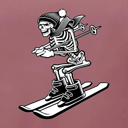Ski kostra
