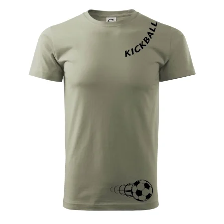 Kickball nápis šikmo