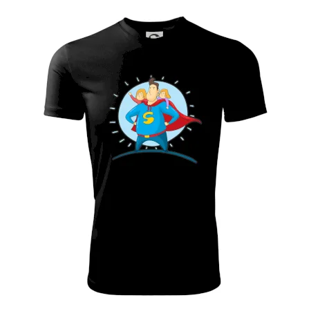 Ocko superman - dievča a dievča