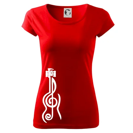 Husľový kľúč gitara