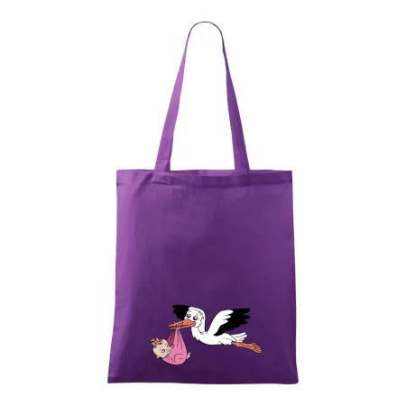 Bocian a bábätko - dievča (Hana-creative)