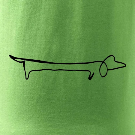 Jazvečík - kreslený