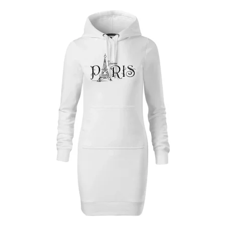 Paris nápis Eiffelovka rovný