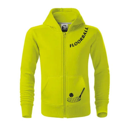 Floorball nápis šikmo