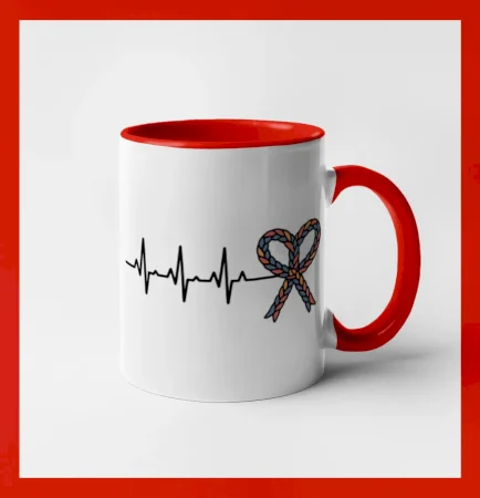 EKG srdce veľká noc