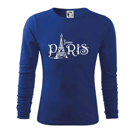 Paris nápis Eiffelovka rovný