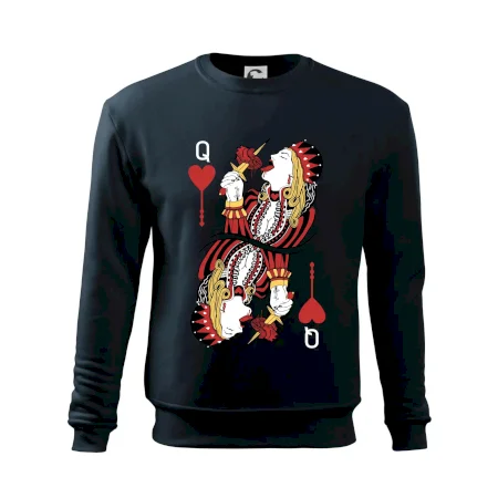 Srdcová Kráľovná kreslená (Pecka Design)
