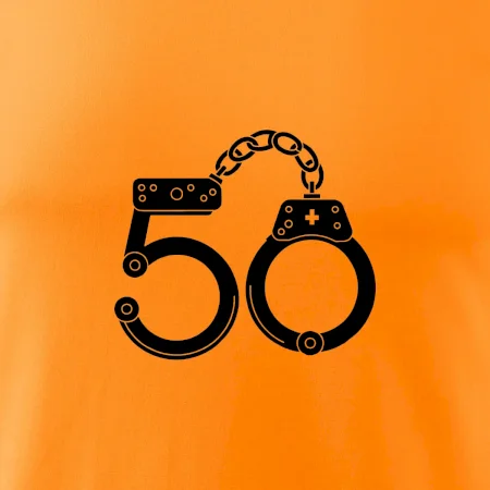 Narodeninové tričko pre policajta - putá 50