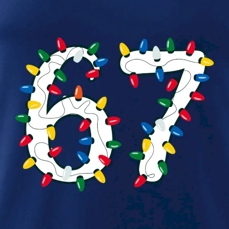 67 vianočné osvetlenie