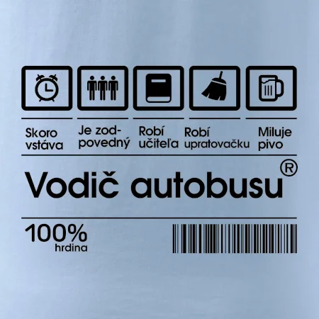 Čiarový kód - Vodič autobusu